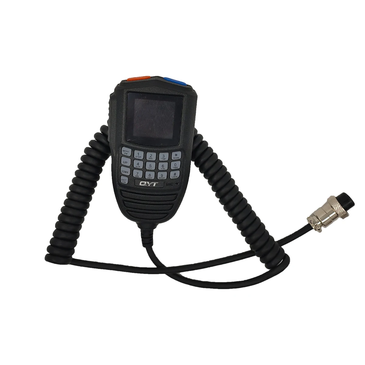 QYT KT-9900 With NL-770R Antenna VHF UHF Dual Band Mini Mobile Radio 25W Car Ham Radio Display keypad Hand Microphone