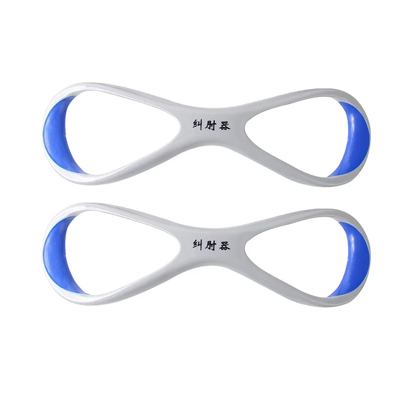 2Pcs Forearm Fulcrum Fin Corrective Freestyle Arm 8 Word Teaching High Elbow Swim Webbed Glove Swimming Equipment