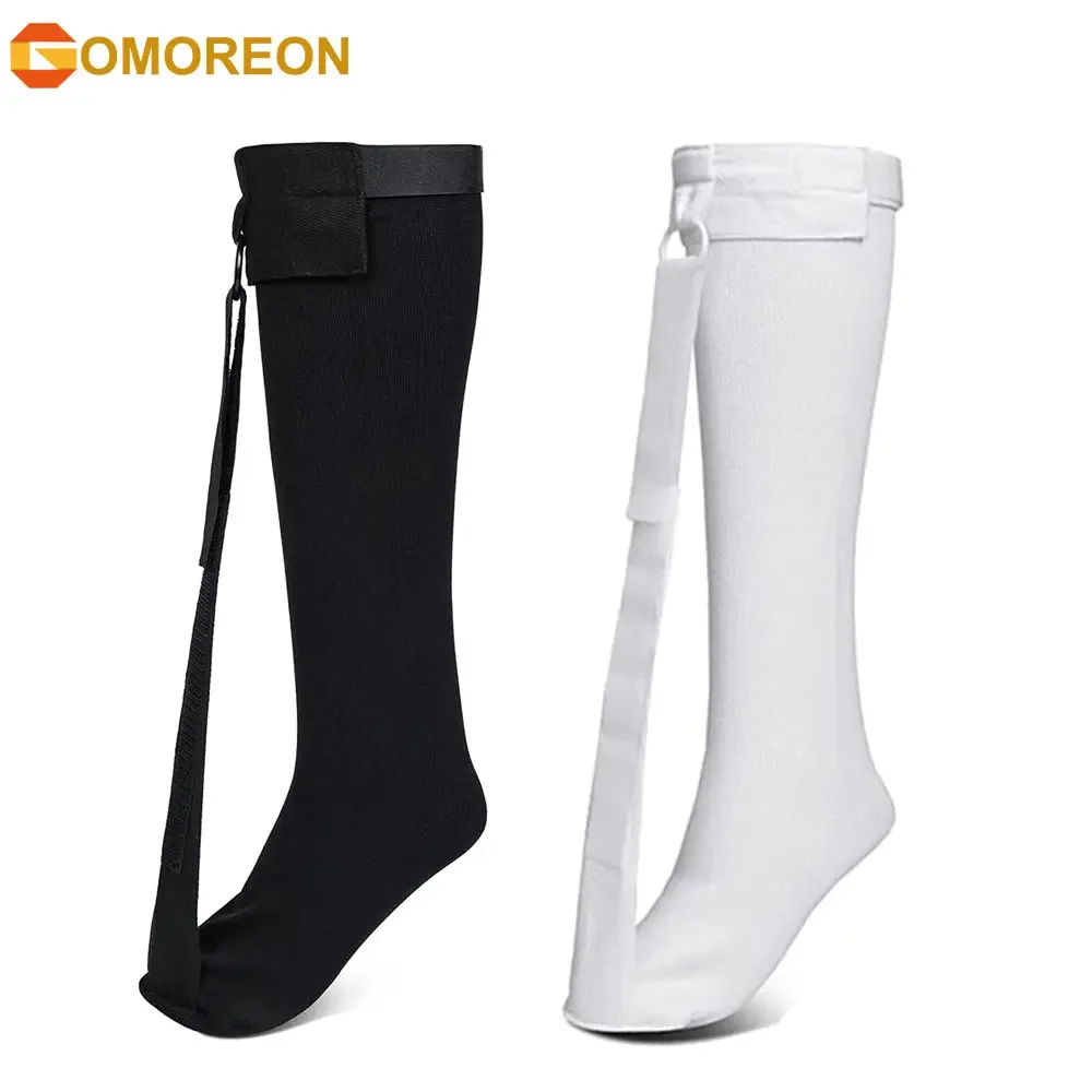 1Set Plantar Fasciitis Night Sock Stockings Soft Stretching Boot Splint for Sleeping, Achilles Tendonitis & Heel Pain Relief
