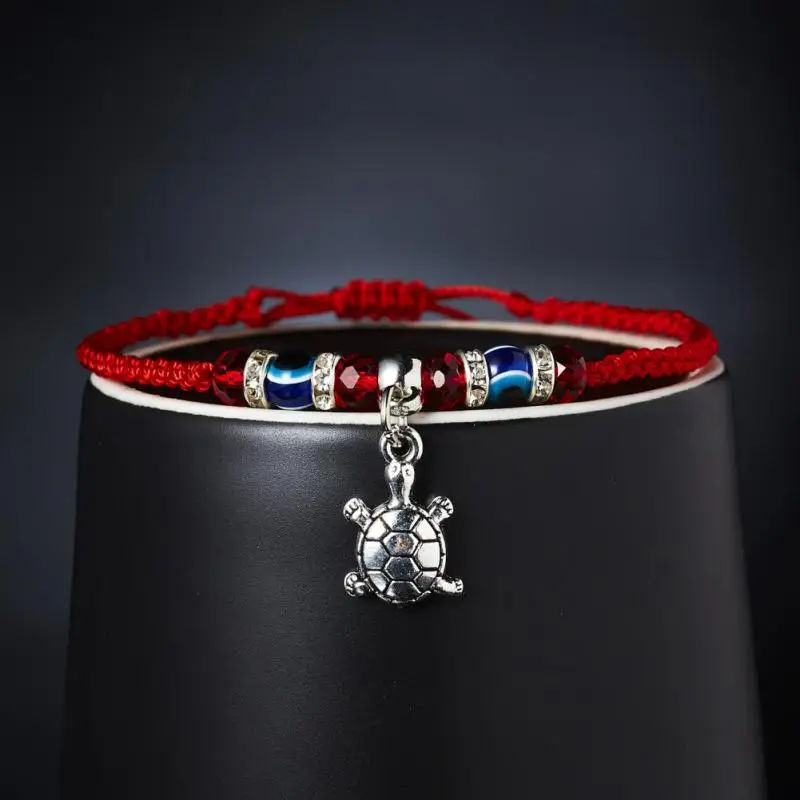Red String Bracelets Friendship Lucky Jewelry Gift Elephant Bracelet Handmade Classic Animal Bracelet Woman Man Charm Adjustable
