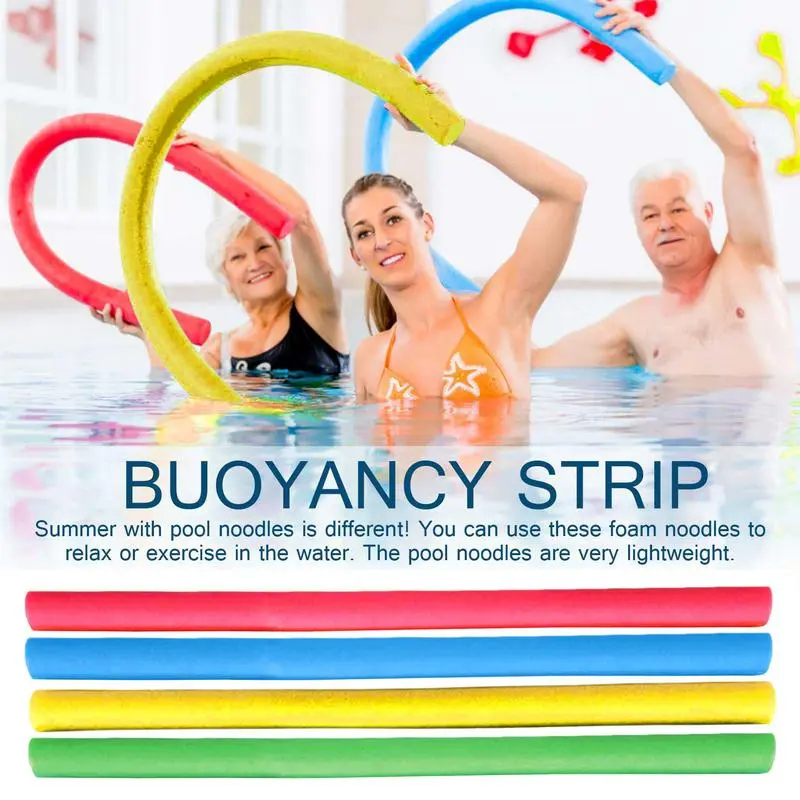 Children's Swimming Floating Pool Noodles Foam 2025 Tube Super Thick Swimming new Pool Foam Noodles Suitable For Kids Adults