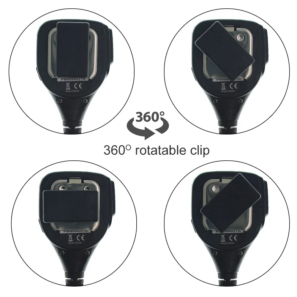 ANYSECU Microphone Design to Fit Inrico T320 4G LTE Network Radio Zello PTT Walkie Talkie Phone