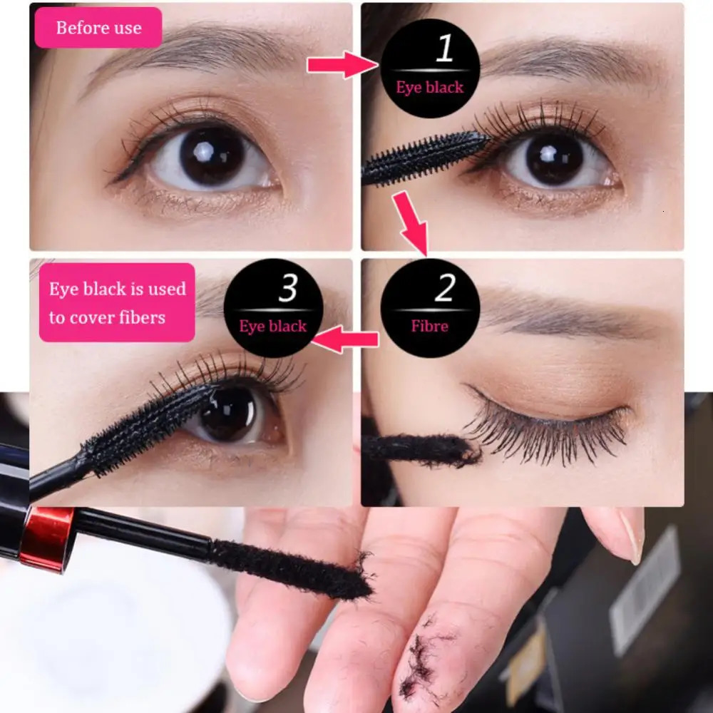 2/3PCS Lightweight And Easy To Use Mascara Cream Nature Curly Star Eyelashes Waterproof And Durable Eyelash Makeup Tool 240321