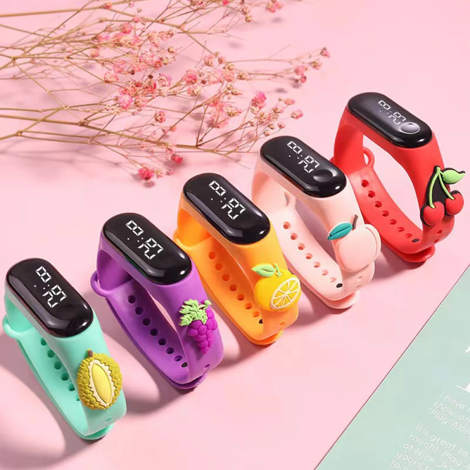 Children's Waterproof Sports Smart Watch Outdoor Silicone Bracelet Electronic Watch Kids Bracelet Digital Watches reloj montre