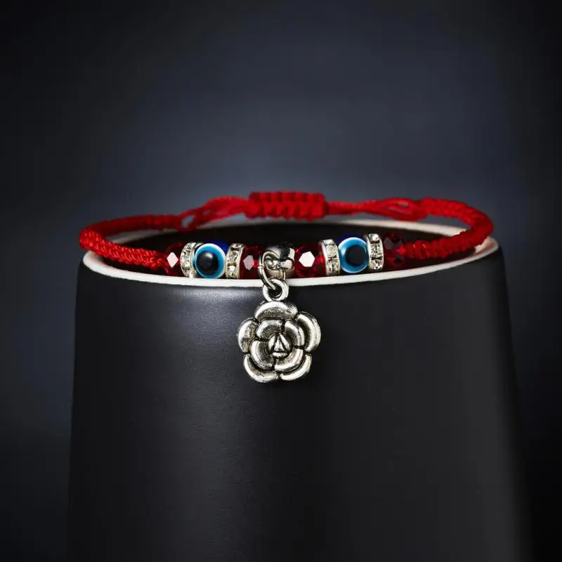 Red String Bracelets Friendship Lucky Jewelry Gift Elephant Bracelet Handmade Classic Animal Bracelet Woman Man Charm Adjustable