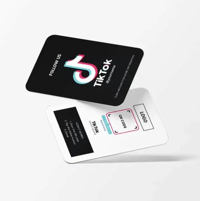 100PCS 0.76mm PVC VIP Cards Printing Two Side Matt Glossy With QR Code Serial Number Plastic Cards