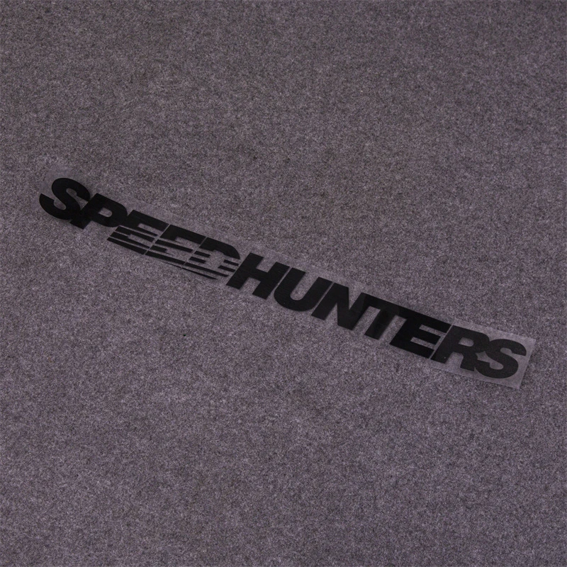 Letter Car Stickers Speed Hunters Waterproof Vinyl Decorative Stickers Various Sizes 2025 Windows and Doors Reflective new Car Sticker