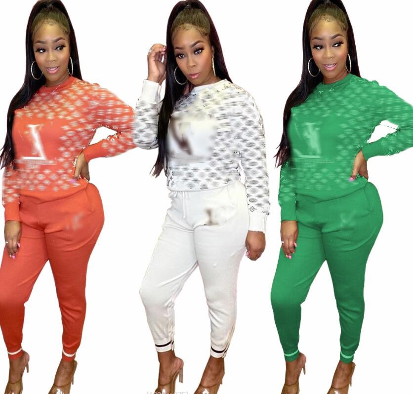 Designer Women Tracksuits Long Sleeve Luxury Brand Hoodies Top Trousers Outfits Ladies Fashion Sportsuit Casual Pants Sets