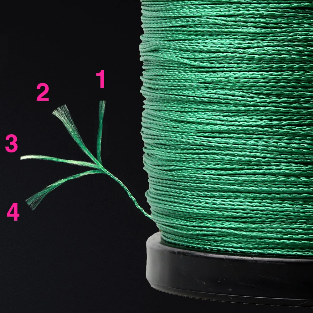 JOSBY Fishing Lines 300M 500M 1000M 4 Strands Braided PE Fishing Line Japan Monofilament Carp Fly Sea Seawater Wire Pesca