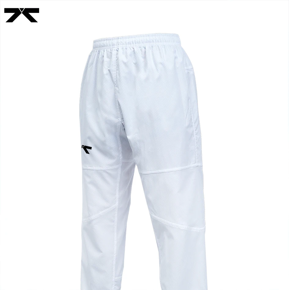 2023 New Children's Taekwondo Pants Adult Sportswear White Men's and Women's Judo Martial Arts Training Pants
