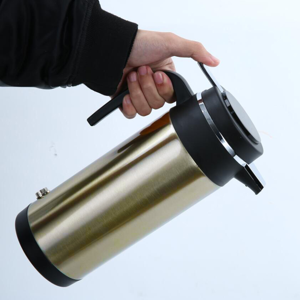 1200 Kettle Hot ML Car Car Truck Water Heater 120/240 W 12/24 V Auto Shut Off Fast Boiling for Coffee Tea Drinks for Travel Home smile