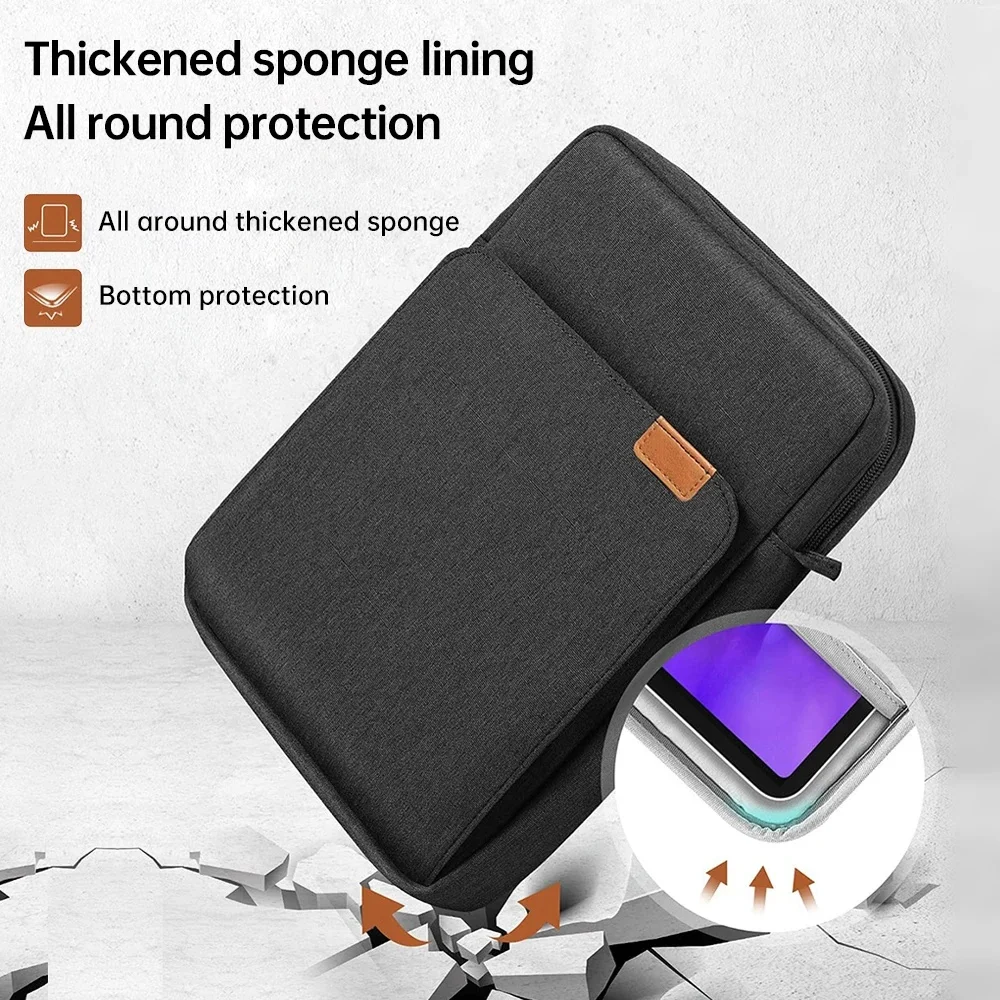 Shoulder For Tablet Bag Huawei Matepad 11.5 Air11.5 11 10.4 SE 10.1 ddmysmile 10.4 Pro 11 T10s T10 Tablet Sleeve Shoulder Bag Smile