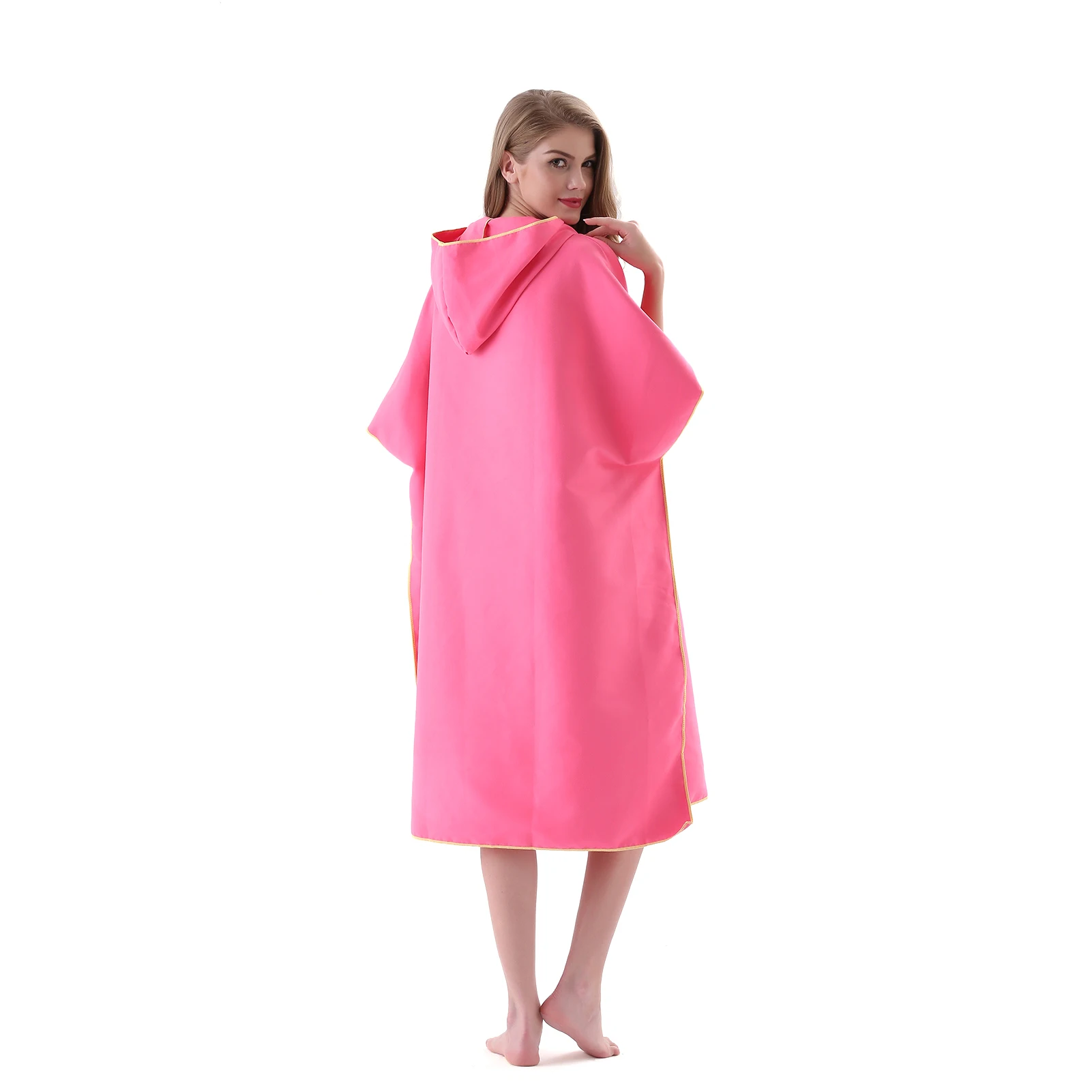 Quick-Drying Hooded new Towel Adult Diving Suit Robe Poncho Cloak Microfiber 2025 Beach Blanket Bath Towel Surf Absorbent Swim Towel