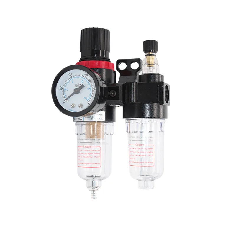Pneumatic Air Source Processor AFC2000 + AL2000 G1 / 4 "AFC2000 new air compressor oil 2025 and water separator filter regulator trap