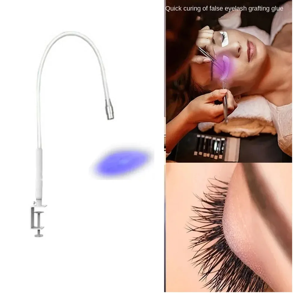 5W USB UV Ultraviolet LED spotlight adjustment Curing Lamp nail polish curing Eyelash Grafting eyelashes Glue Curing