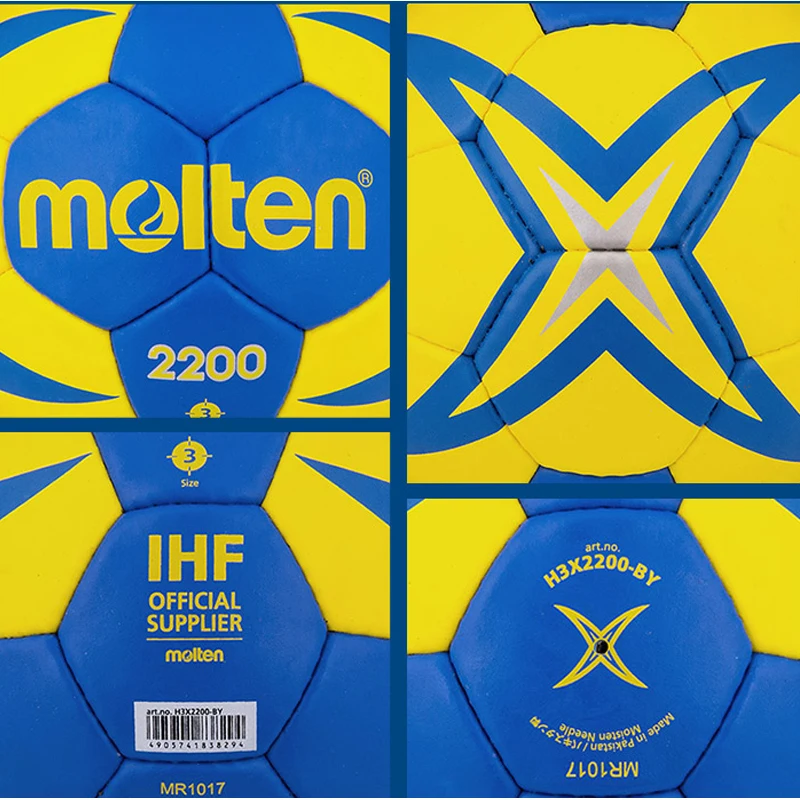Men Women Handballs High Quality Molten Official Standard Size Balls PU Hand Indoor Outdoor Training handebol