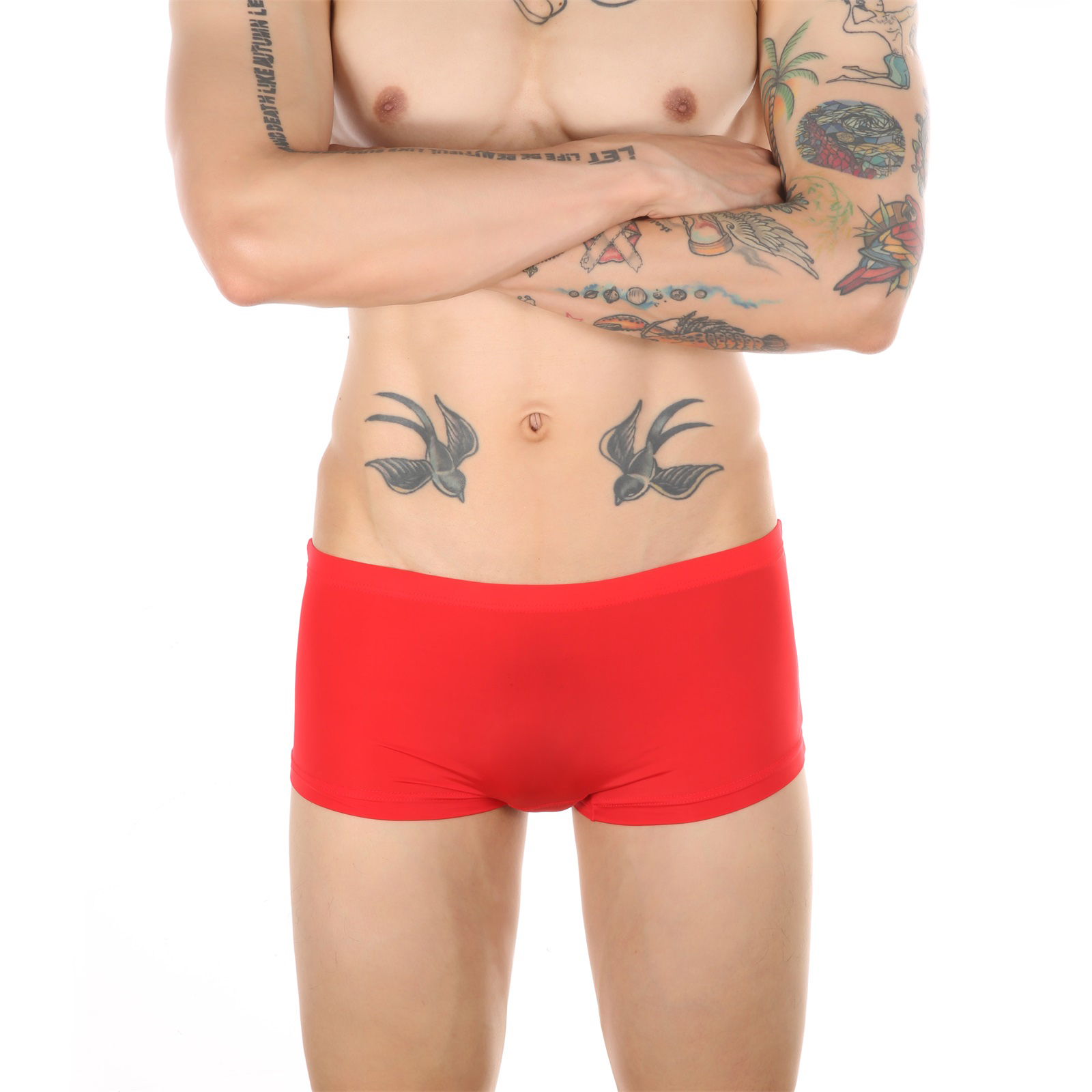 CLEVER-MENMODE Ice 2025 Silk Men Underwear Ultra-thin Sexy new Translucent Boxers Men's Panties Boxer Short Cool Underpants Hombre