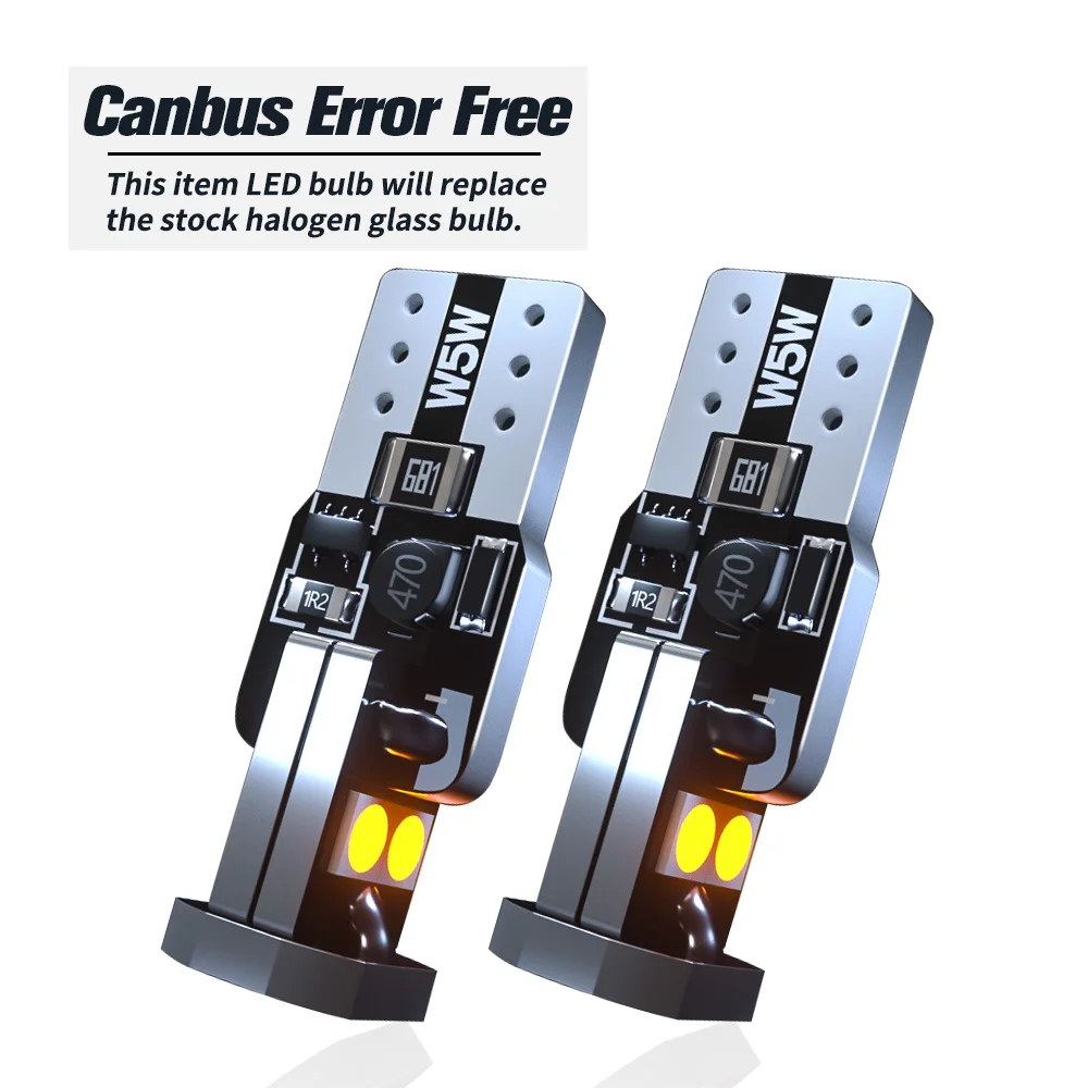 2pcs For Chrysler PT Cruiser 2000-2010 LED Parking Light Clearance Lamp 2001 2002 2003 2004 2005 2006 2007 2008 2009 Accessories