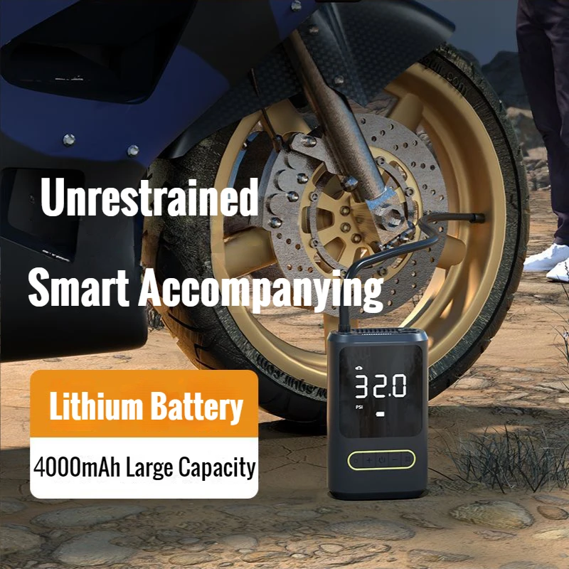 Mini Car Air Compressor new 12V 150PSI Portable Car Tire Iator Smart Digital Iatable Pump For Car 2025 Bicycle Boat Air Pump