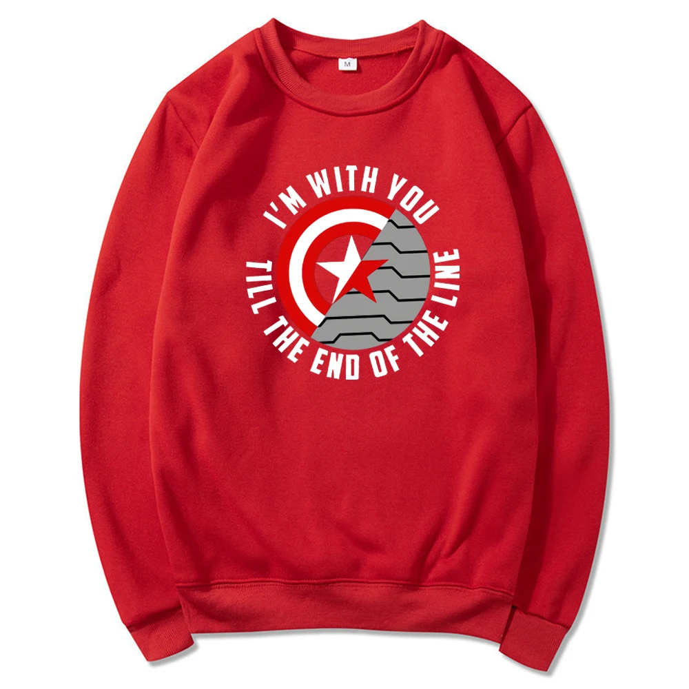 Vintage Barnes Est. 1917 Sweatshirt Women Bucky Barnes Winter Soldier Hoodie Tv Show Inspired Fleece Female Crewneck Sweatshirt