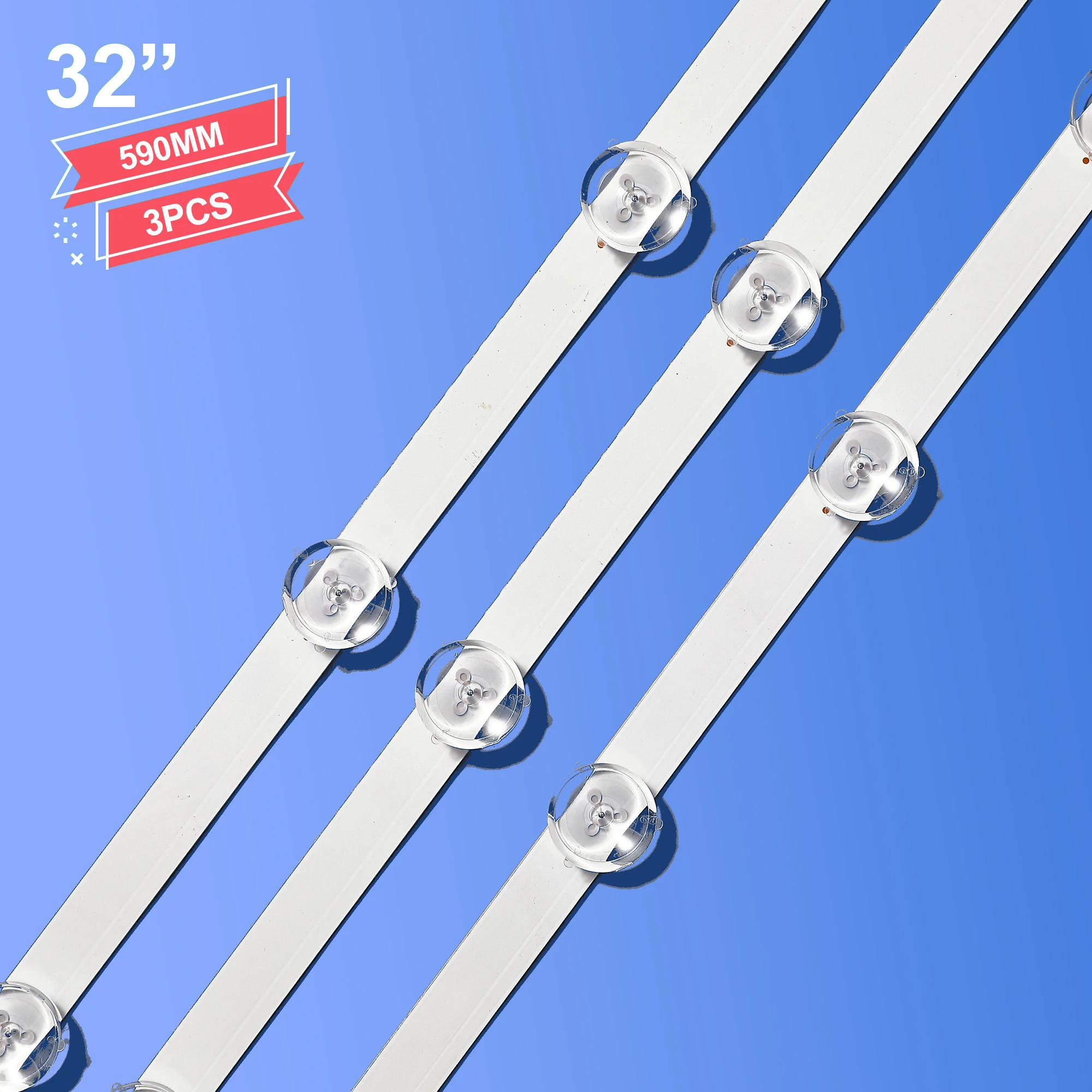 10 Set LED backlight strip for LG TIRA DE LED TV 32" 32LN540B uot pola2.0 32ln54 agf78399401 32LN5707 HC320DXN-VHFPA-21XX