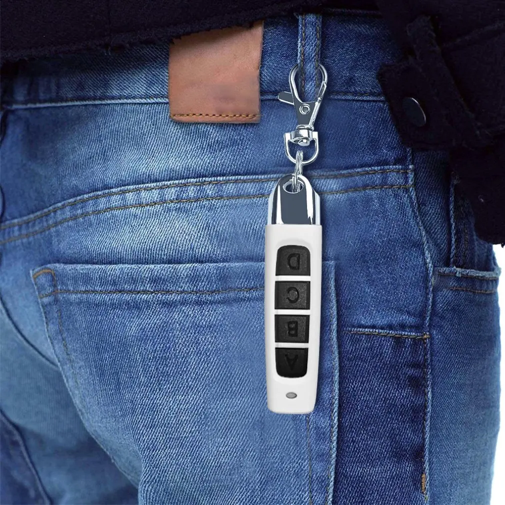 New 433MHZ 433.92mhz Remote Control Garage Gate Door Opener new Remote Control Duplicator Clone Learning Rolling 2025 Code Car Key