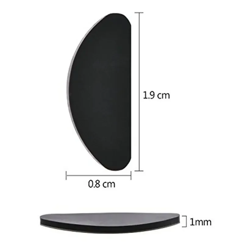 New Glasses Nose Pads Adhesive Silicone Nose Pads Non-slip Clear Black 2025 Thin Nosepads new for Glasses Eyeglasses Sunglasses