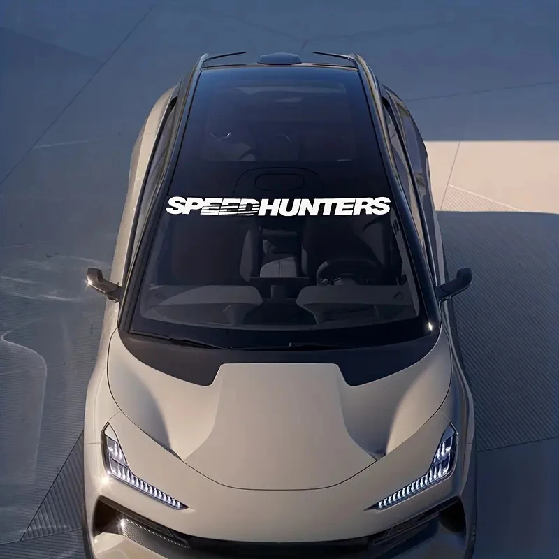 Letter Car Stickers Speed Hunters Waterproof Vinyl Decorative Stickers Various Sizes 2025 Windows and Doors Reflective new Car Sticker