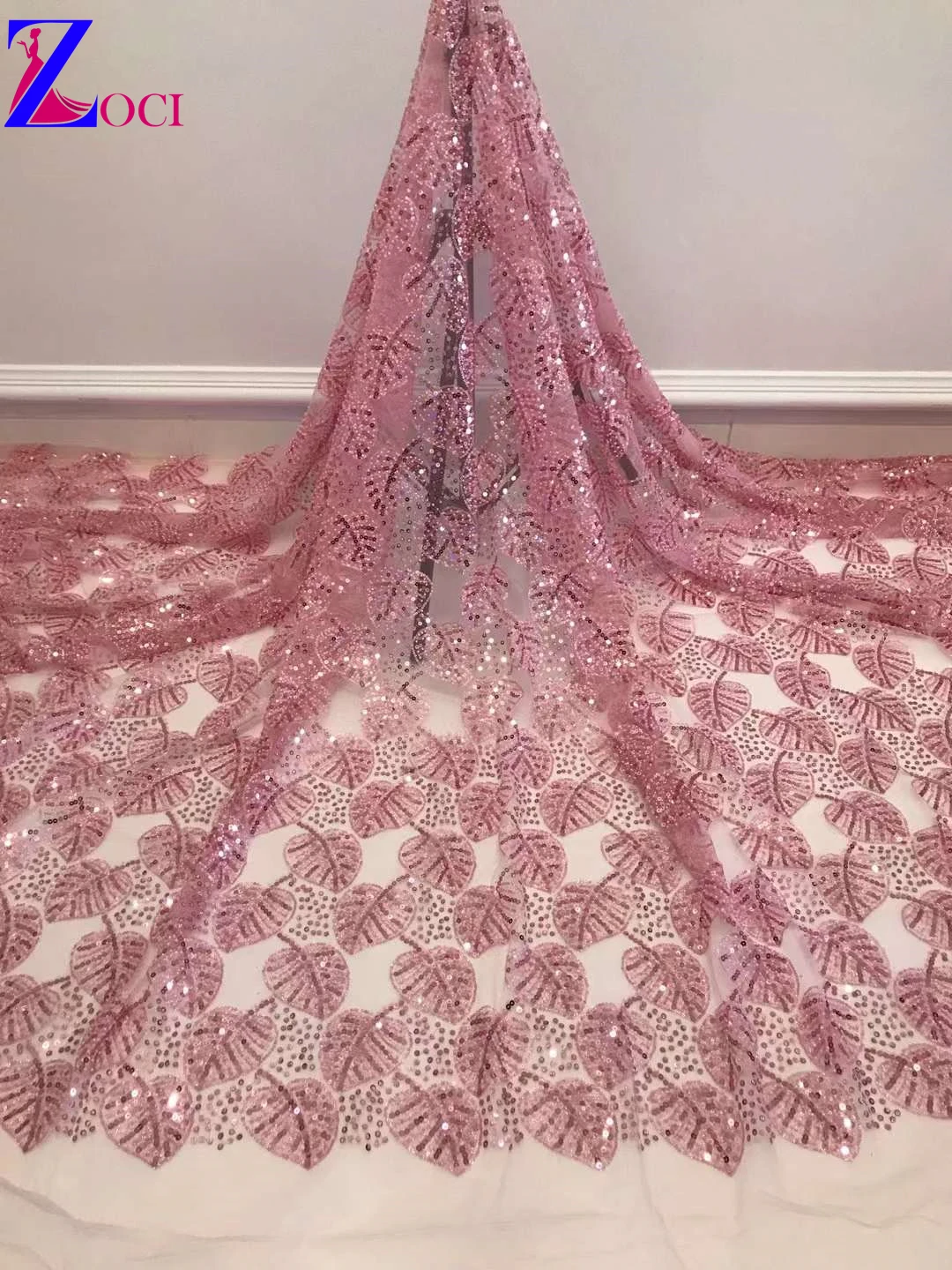 2023 High-End French Embroidery new Beadea 2025 Lace Fabric African Nigerian With Sequin Fabric For Wedding Dress