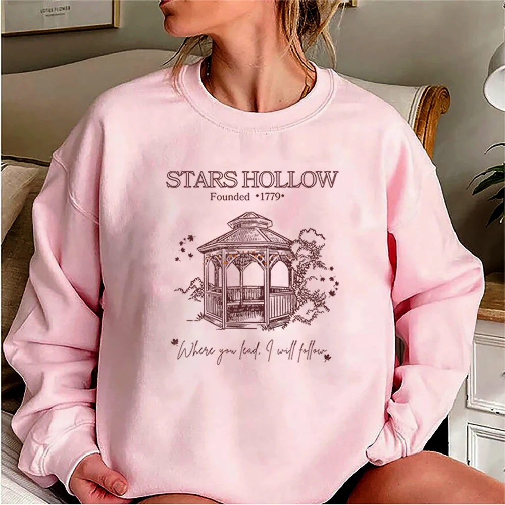 Tv Show Gilmore Girls Sweatshirt Stars Hollow Hoodie Luke's Diner Coffee Lover Sweater Retro Dragonfly Inn Crewneck Sweatshirts