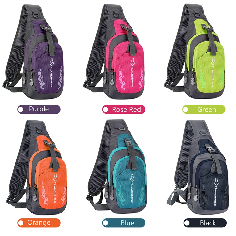 Men Women Sling Backpack Chest Crossbody Bag Shoulder Bag Travel Sports Gym Daypack Ultralight cross body bags