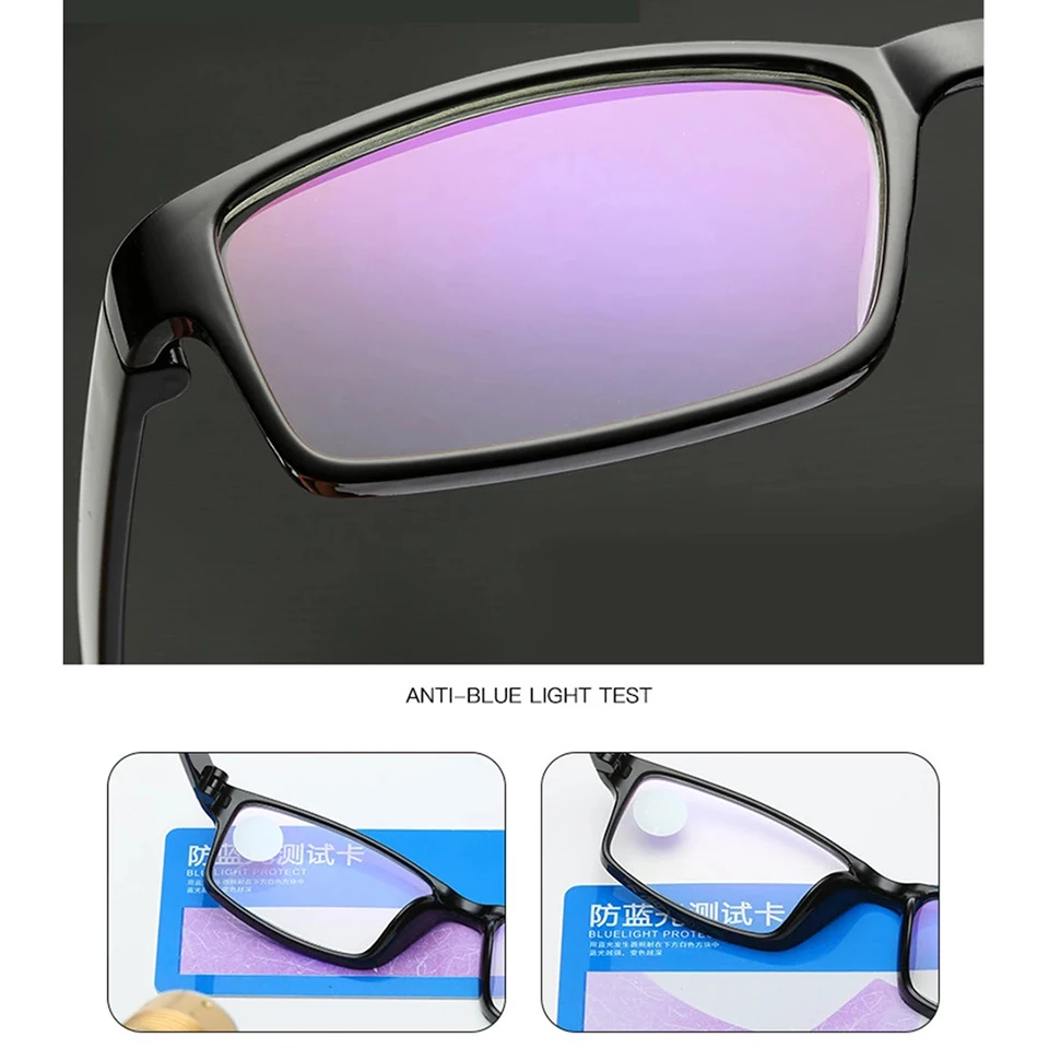 BEGREAT Anti Blue Light Readers TR Women Men Reading Glasses Presbyopic Magnifying Hyperopia Eyewear