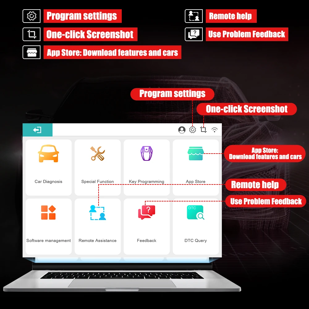 Humzor NexzSYS NS 706 Full System Scanner OBD 2 OBD2 All Car Diagnostic 17 Reset Auto ECU Key programmer Tool pk Launch Update