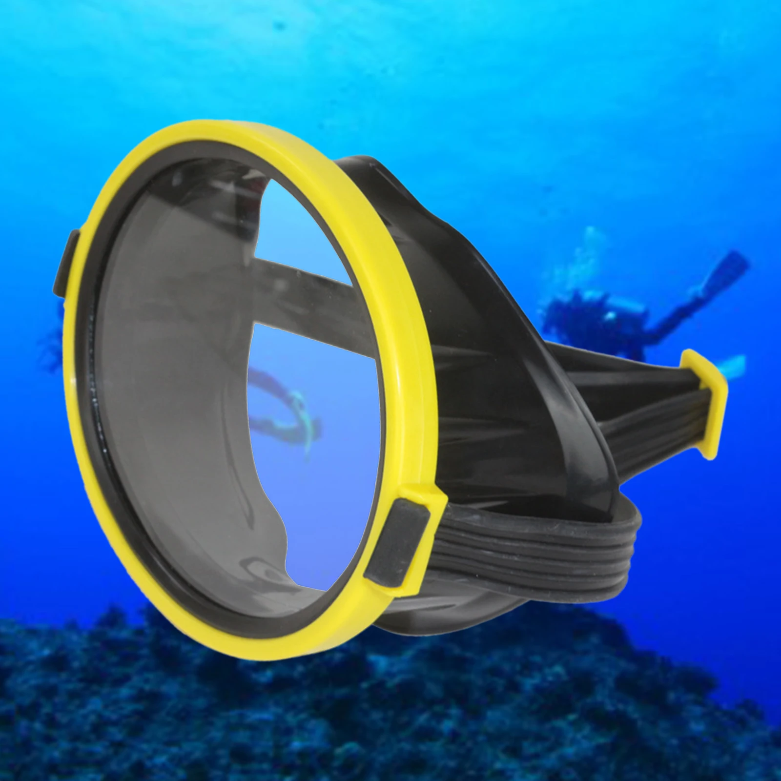 Retro Kid Oval Diving Mask No Fogging Single Lens Swim Goggles Eyewear Masks Free Dive Silicone Eyewear Equipment