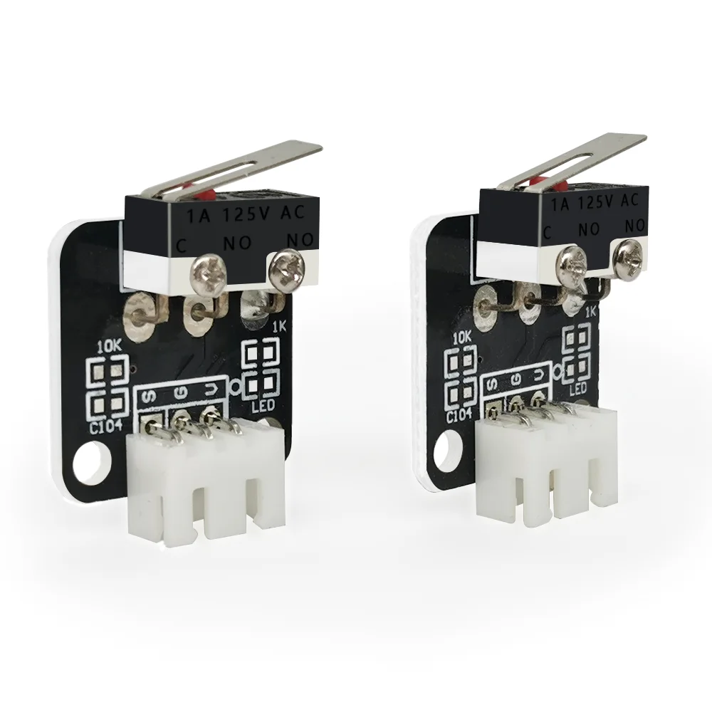 Micro Switch PCB X/Y/Z Axis End Stop Limit Switch 3Pin N/O N/C Easy to Use Control 3D Printer Accessories for CR-10 Ender 3