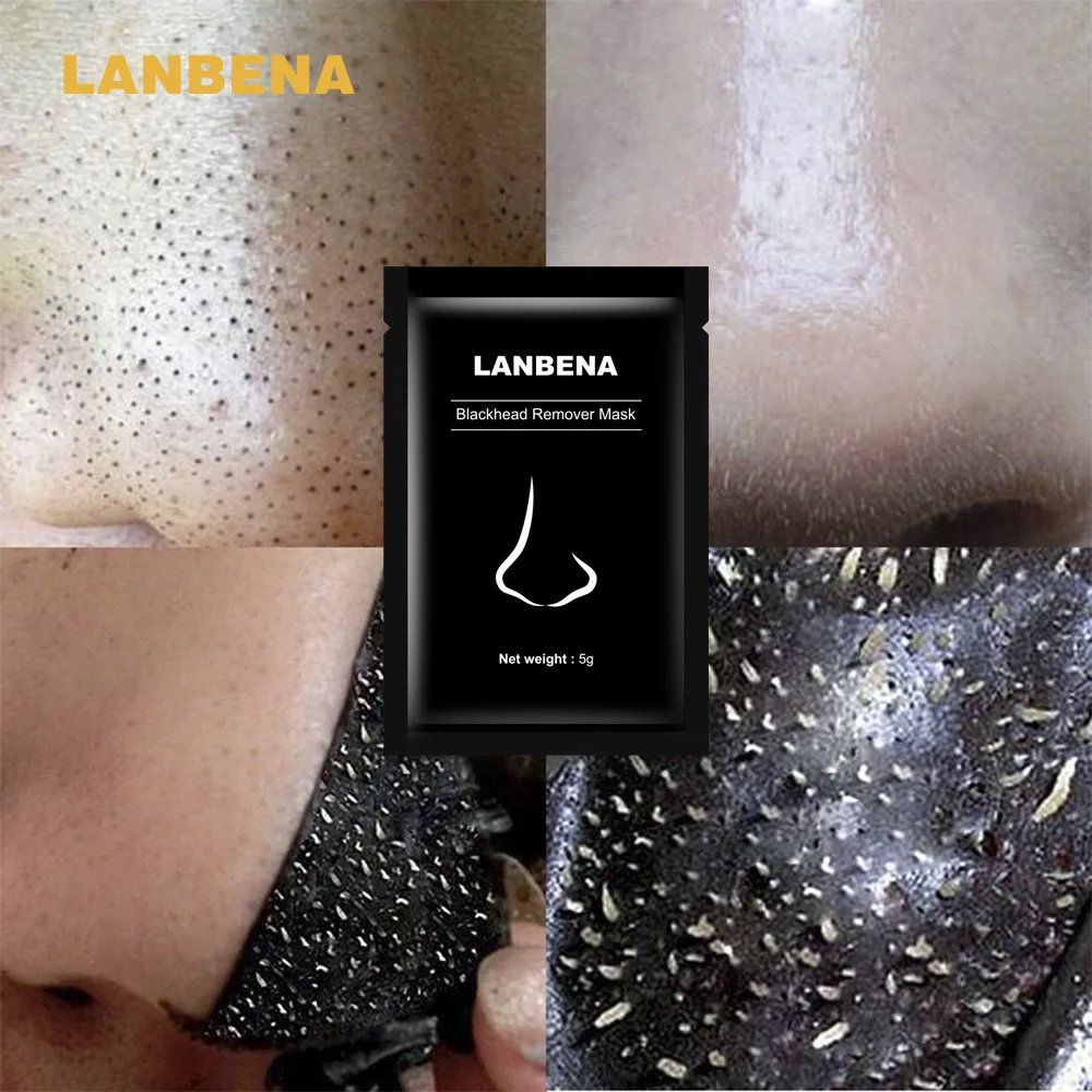 1PC Blackhead Remover Mask Nose Mask Nasal Strip Acne Peel Off Mask Shrink Pore Deep Cleansing Skin Care Peel Sticker Skin Care