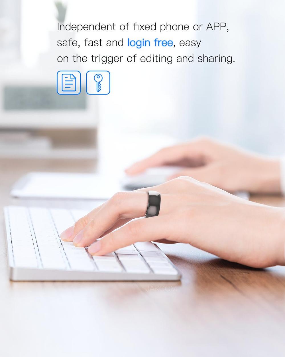 New Smart Ring NFC Wear Jakcom R3 R4 New technology Magic Finger Smart NFC Ring For IOS Android Windows NFC Mobile Phone