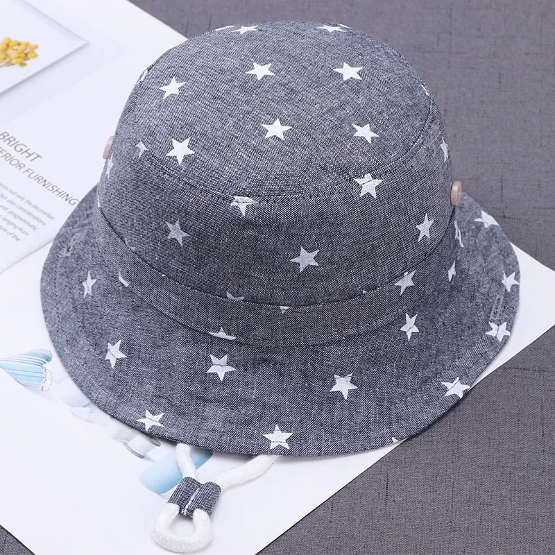 Children 2025 Summer Hats Kids Star Sun Caps For Boys And Caps New Baby Fisherman Hat 6 new months to 8 years