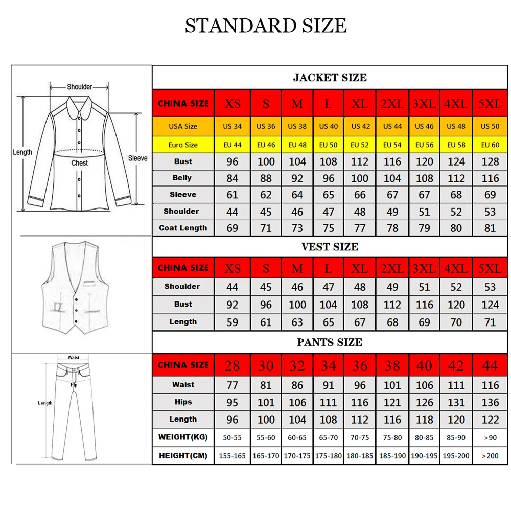 Black Suits Men Peaked Lapel Blazer Vest Pants 3 Pieces Plus Size Man Wedding Tuxedo Tailore-Made Single Breasted Jacket Latest smile