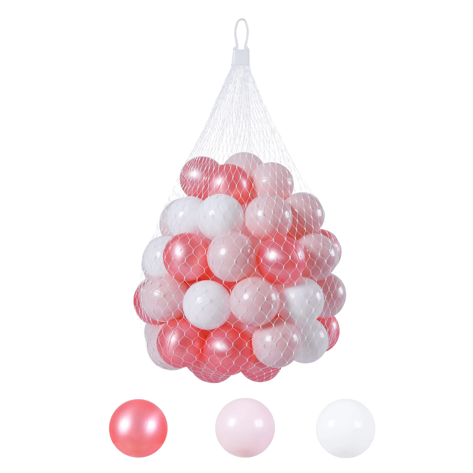 50pcs 7cm Ball Pit Balls Colorful Plastic Ball Baby Play Balls for Toddler Ball Pit, Kids Bounce House, Baby Pool & Playhouse