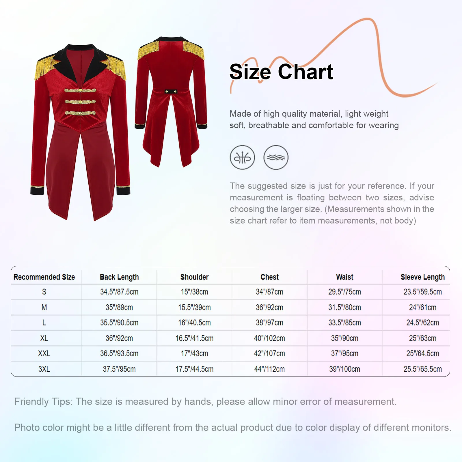 Womens 2025 Circus Ringmaster Jacket Tailcoat Showman Costume Veet Blazers Coat Halloween new Carnival Cosplay Party Rave Outfit