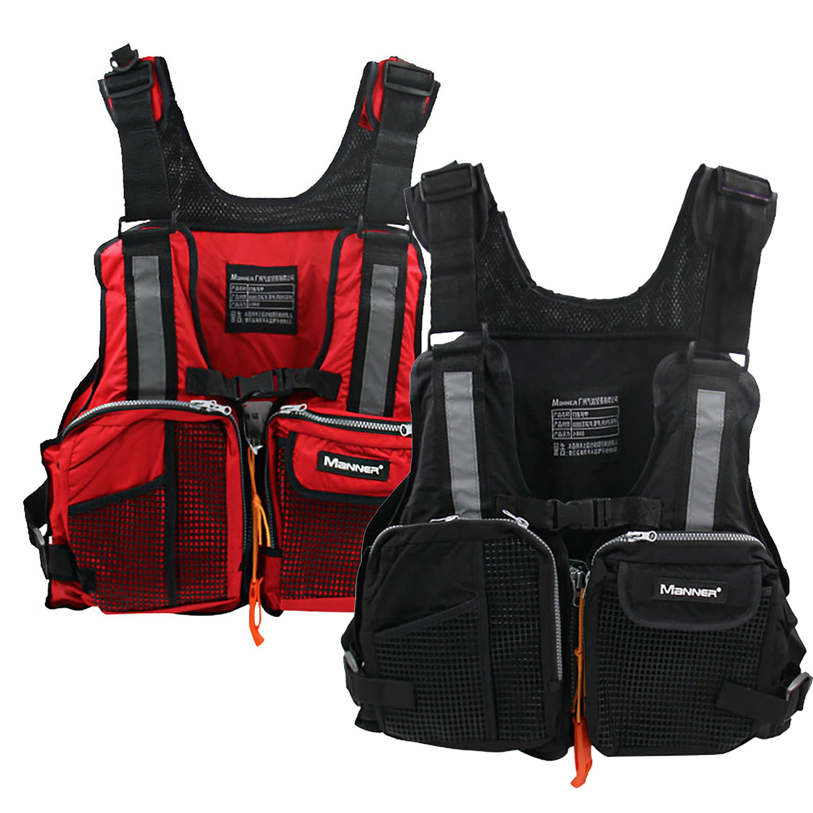 Universal Life Jacket for Adult Swimming Aid Buoyancy Vest Outdoor Swimming Boating Skiing Driving Vest Survival Suit Life Jacke