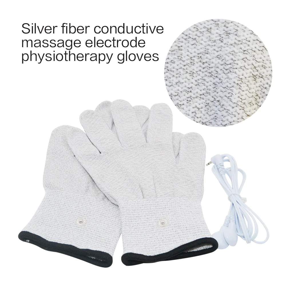 Tens Electrodes 2025 Gloves new Socks Wrist Guard Physiotherapy Accessories for EMS Electric Muscle Stimulator Low Frequency Massager