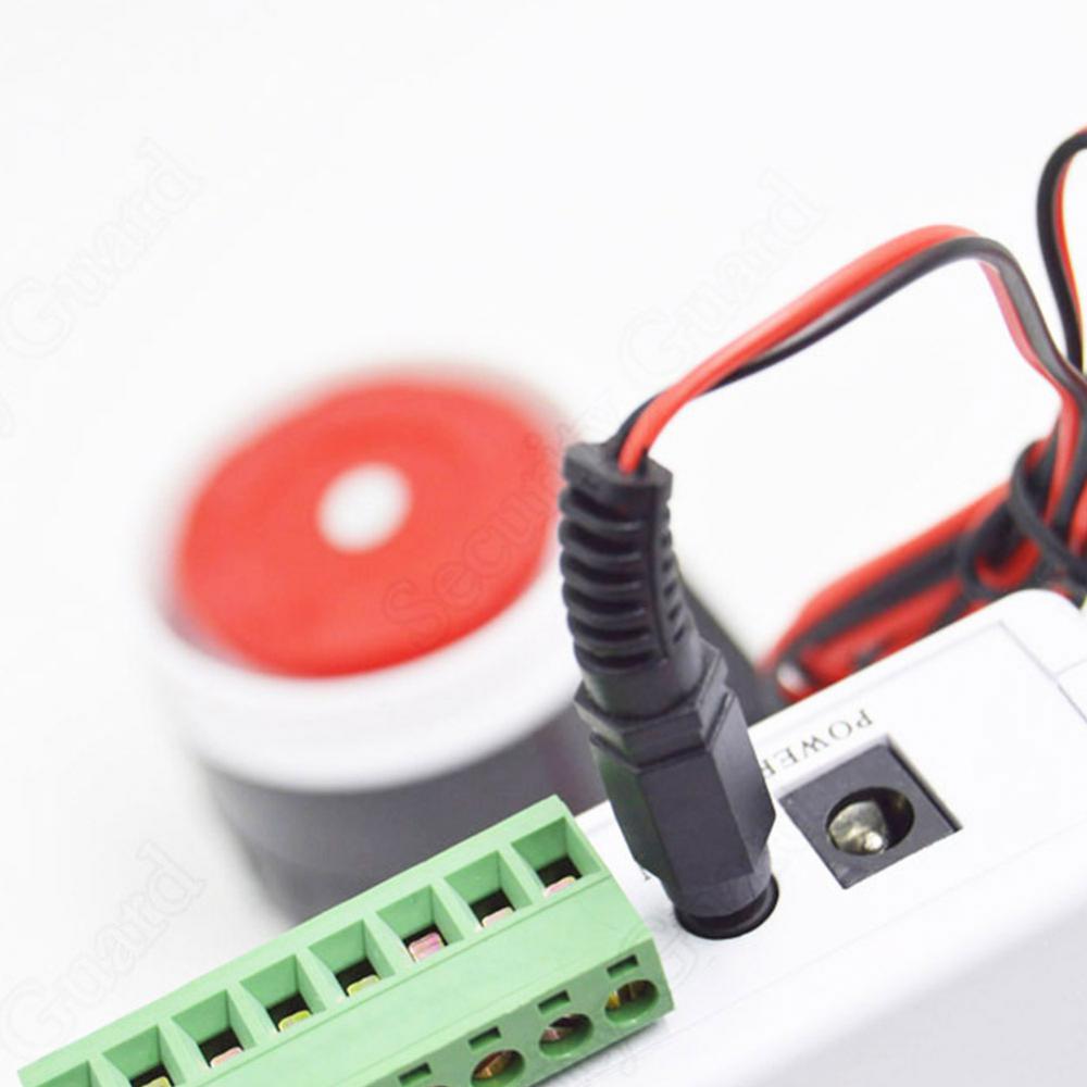 1~10PCS Super Loud 120dB Sound Alarm System Compact DC 12V Indoor Siren Durable Wired Mini Horn Siren For Home Security