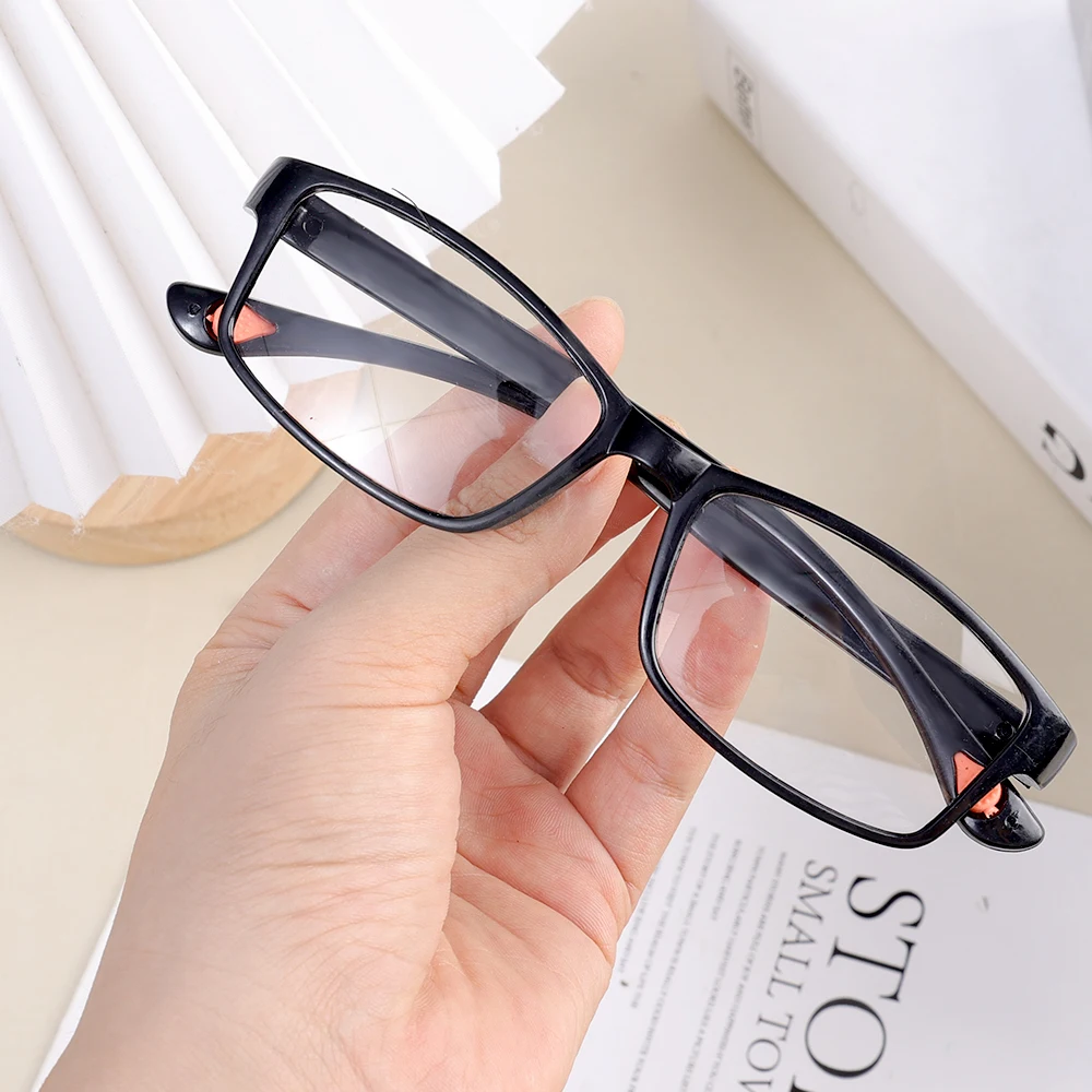 Aged Men Women Reading Glasses Sports Anti-blue Light Reading Eyewear Black Red Frame Presbyopia Eyeglasses +100 To+400 Glasses