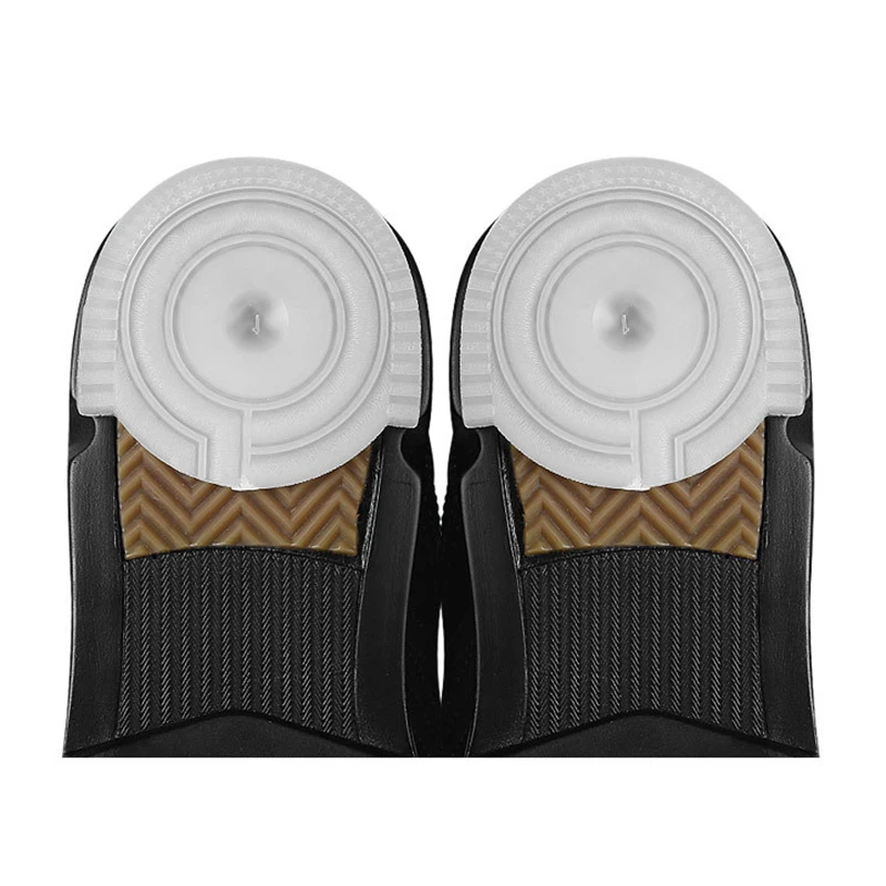 Wear-resistant Anti-Slip 8 Sizes Rubber Soles Self-adhesive Shoe Heel Pad For Leather Shoes Sneakers Stickers Sole Protector smile