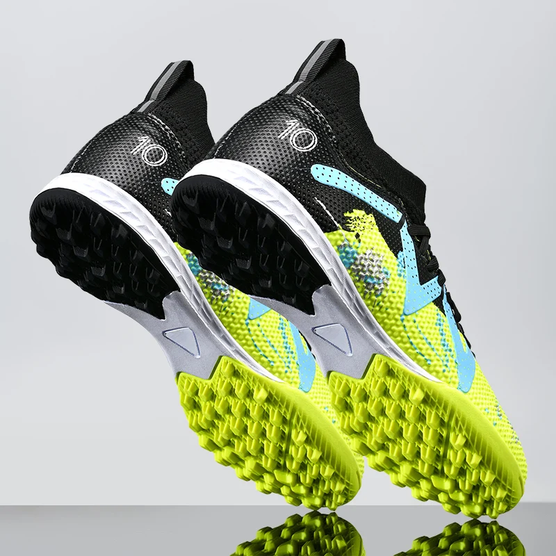 Shoes: High-Top Soccer Non-Slip Turf Cleats for Men, Women, Boys & Girls 4