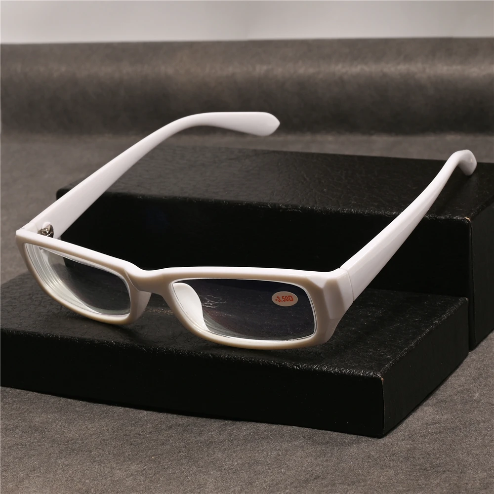 Varobe White Myopia Glasses Women Eyeglasses Frame Female Black 0 -250 150 200 Clear Plain Computer Spectacles for Prescription