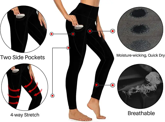 Abstract Geometric Yoga Pants Modern Art Print Work Out Leggings High Waist Elastic Sport Pants Casual Design Yoga Legging Gift