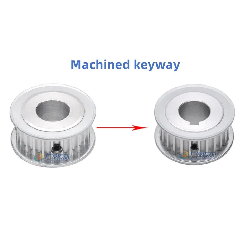 1Pcs AF Type 15-60Teeth 5M Timing Belt Pulley Slot Width 16mm/21mm keyway Bore 8-20mm For 15mm/20mm Belt CNC/Step Motor